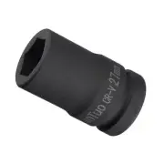 6-Point Impact Socket 1" Square Drive 27mm Socket for DIY Repairs