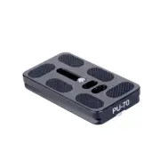 PU-70 Quick Release Plate Tripod Ball Head 1/4" Screww for Benro Arca Swiss