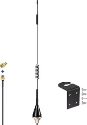Bingfu 4G LTE 7Dbi RP-SMA Male Antenna Outdoor Fixed Bracket Wall Mount Antenna