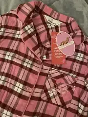 Women’s Peter Alexander Bamboo Flannelette Pyjama Set Size Small Brand New