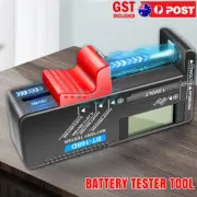 Button Cell Battery Power Volt Tester Checker Universal For AA/AAA/C/D/9V