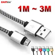 Braided USB Charger Cable for PLAYSTATION PS4 Dualshock 4 Wireless Controller