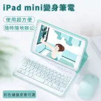 在飛比找Yahoo!奇摩拍賣優惠-iPad mini4/5藍芽鍵盤 mini粉色鍵盤皮套 7吋