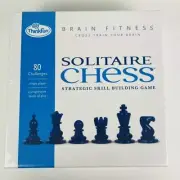 Solitaire Chess Brain Fitness Strategic Skill Building Game, New / Sealed