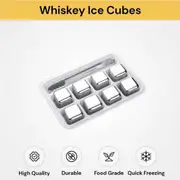 16PCS Reusable Whiskey Ice Cubes