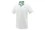 Spongebob Squarepants Mens Polo Shirt Top Hawaiian - White - S