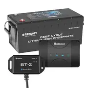 Renogy Trailblazer 200Ah Lithium Battery, 50A DC-DC Charger & Bluetooth Module Bundle