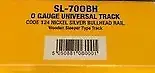 Peco SL-700BH Wooden sleeper flexible, nickel silver 914mm Pk12 O Gauge