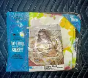 Vtg Grants Home Fashion Queen Size Sheet No Iron Muslin Flat Swinging Floral NEW