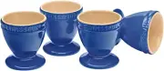 19409 La Cuisson Egg Cup 4-Piece Set, Blue