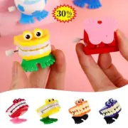 1pcs Family Mini Wind up Chattering Teeth Toys Funny Walking Teeth Toy Gag Best