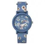 【TIMEX】TIMEX X PEANUTS 34毫米春季花園手錶 藍 TXTW2W33500