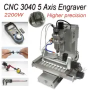 CNC 3040 5 Axis Engraver 2200W Router Engraving Carving Metal Milling Machine AU