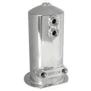 Aeroflow Dual Outlet EFI Pump Surge Tank - Polished, AF49-1024