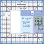 June Tailor Get Squared Ruler-8-1/2" Outer & 4-1/2" Inner (Pack of 1)