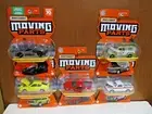 5X=MATCHBOX MOVING PARTS=SUBARU+PORSCHE+MITSUBISHI+CHEVY+PAGANI HUAYRA ROADSTER