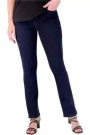 ~ NEW LAURIE FELT FOREVER DENIM BABY BELL JEANS INDIGO SIZE 0 PETITE OP