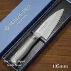 Japanese Tojiro Pro All Stainless VG10 Mini Deba Knife 105mm F-633 Japan