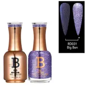 Billionaire Diamond Gel Polish UV LED & Nail Lacquer Duo 031 Big Ben 15ml