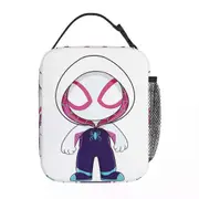 c475 Ghost Spider Lunch Bags Insulated Lunch Tote Waterproof Bento Box Resuable Picnic Bags for Woman Work Children School k475