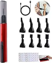 Reciprocating Sander USB Quick Charging Electric Sanding Pen with 8pcs Sanding Head 3 Gears Adjustable Mini Pen Sander Tool Portable Polishing Machine for Small Sanding Precision Polishing DIY