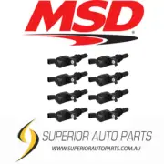 MSD Ignition Coil - Blaster - Ford 3-Valve V8 - Black - 8-Pack 824383