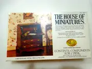 NEW IN BOX VINTAGE THE HOUSE OF MINIATURE CHIPPENDALE DESK/CIRCA 1750 HOBBY