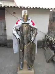 Templar Full Body Armor Medieval Knight Crusader Full Suit of Armor Gift For Him