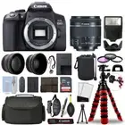 Canon EOS 850D / T8i DSLR Camera w/ 18-55mm + 16GB 3 Lens Ultimate Accessory Kit