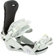 Nitro Ivy Women's Snowboard Bindings, Raven, Small MY25