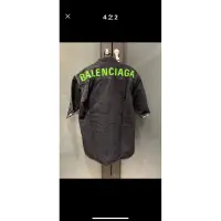 在飛比找蝦皮購物優惠-Balenciaga 牛仔襯衫