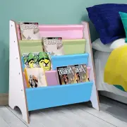 Wood Kids Book Shelf Storage Rack Organizer Bookcase Display Holder