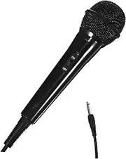 FUNOMOCYA Wired Microphone Dynamic Mic for Karaoke Singing Recording Computer Streaming Compatibility
