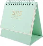 SHOWERORO 2025 Pocket Planner: Daily Schedule Calendar Flip Feature Office Desk Calendar .2024-dec.2025