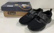 Propet Stability X Strap Men's Sneakers - Black, Size 10