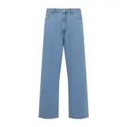 [Carhartt Wip] Carhartt Wip-Light Blue Lucas Cotton Jeans-Uomo M STAND