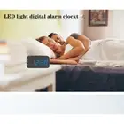 Led Digital Alarm Clock Mirror Alarm Clock With Temperature Displa IDM