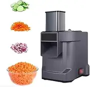 Commercial Vegetable Fruit Dicer, Electric Multifunctional Vegetable Cutter, Electric Rotary Grater, 3-in-1 Electric Vegetable Cutter-Dicing, Shredding, Slicing