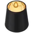 Table Lampshade Small Liner Shades Fabric Meson Black Gold Screw
