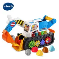 在飛比找ETMall東森購物網優惠-【Vtech】聲光互動學習挖土機