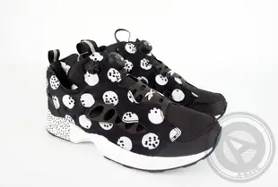 【A-KAY0 46折】REEBOK 男女 INSTAPUMP FURY ROAD SG 點點 黑白【V68799】