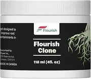 IBA Clone Rooting Hormone Gel - Flourish Strong Cloning Gel for Plant Cuttings for Professional and Home Based Growers 4oz,GLNUTRCLONE