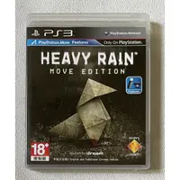 在飛比找蝦皮購物優惠-［哇！東西］PS3 暴雨殺機 HEAVY RAIN MOVE