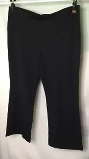 AUTOGRAPH BLACK “PONTE” STRETCH BOOTLEG PANTS SZ 24 COMFORTABLE ALL NEW