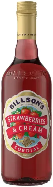 Billson's Strawberries & Cream Cordial 700ml