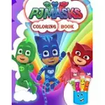 PJ MASKS COLORING BOOK: PJ MASKS COLORING BOOK FOR KIDS AGES 4-8