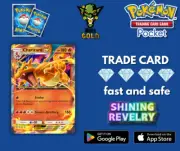 Pokemon TCG Pocket Charizard EX CARD Pokemon Trading Card Game Pocket