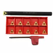 S10K-STFCR11 boring bar +10pcs TCMT110204 BP010 indexable turning insert