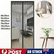 Magic Curtain Door Mesh Magnetic Fastening Mosquito Fly Bug Insect Net Screen