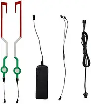 Motorcycle Lights for Night Riding | Helmet Lamp Strips | 3 Modes LED Strip Decoration Accessories for Women Men Adults Riding Bicycles Motorcycles